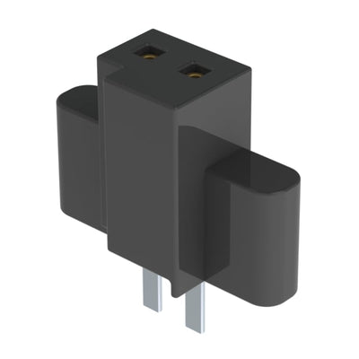 SFM-102-03-S-S by Samtec Inc. - CONNECTOR RECPT 2POS 0.05 GOLD PCB