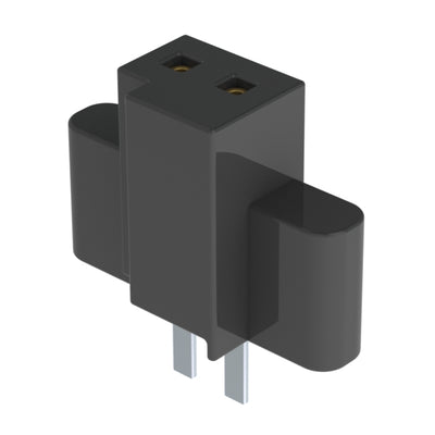 SFM-102-03-L-S by Samtec Inc. - CONNECTOR RECPT 2POS 0.05 GOLD PCB