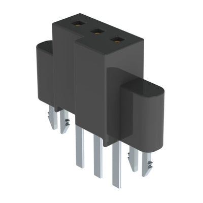 SFM-103-01-L-S-LC by Samtec Inc. - CONNECTOR RECPT 3POS 0.05 GOLD PCB