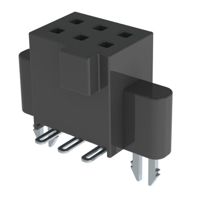 SFM-103-L2-F-D-LC-K by Samtec Inc. - CONNECTOR RECPT 6POS 0.05 GOLD SMD