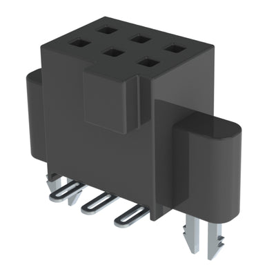 SFM-103-L2-S-D-LC-K by Samtec Inc. - CONNECTOR RECPT 6POS 0.05 GOLD SMD
