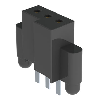 SFM-103-03-S-S-A by Samtec Inc. - CONNECTOR RECPT 3POS 0.05 GOLD PCB