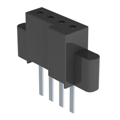 SFM-104-01-S-S by Samtec Inc. - CONNECTOR RECPT 4POS 0.05 GOLD PCB