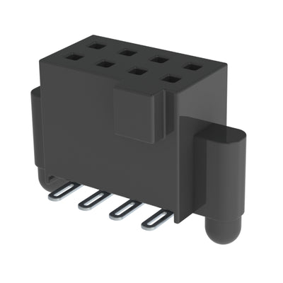 SFM-104-L2-L-D-A by Samtec Inc. - CONNECTOR RECPT 8POS 0.05 GOLD SMD