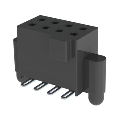 SFM-104-02-S-D-A-P-TR by Samtec Inc. - CONNECTOR RECPT 8POS 0.05 GOLD SMD