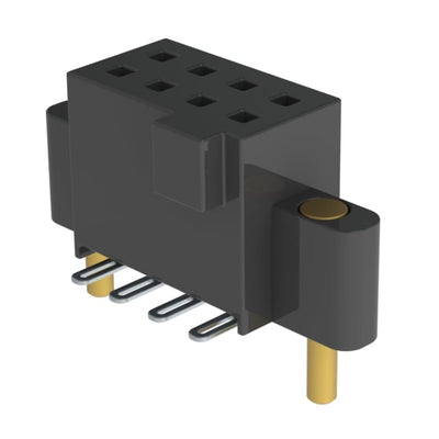 SFM-104-02-L-D-SN-K-TR by Samtec Inc. - CONNECTOR RECPT 8POS 0.05 GOLD SMD
