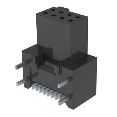 SFM-104-02-L-DH-TR by Samtec Inc. - CONNECTOR RECPT 8POS 0.05 GOLD SMD R/A