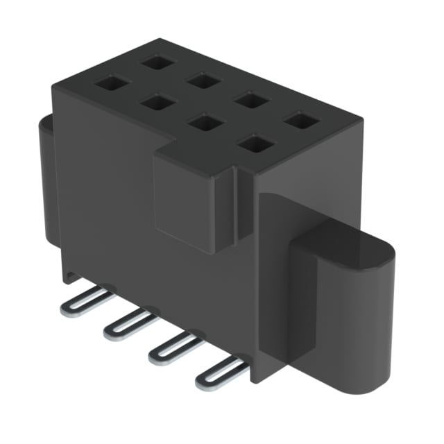 SFM-104-02-L-D-K by Samtec Inc. - CONNECTOR RECPT 8POS 0.05 GOLD SMD