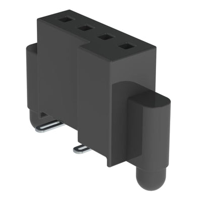 SFM-104-02-L-S-A by Samtec Inc. - CONNECTOR RECPT 4POS 0.05 GOLD SMD
