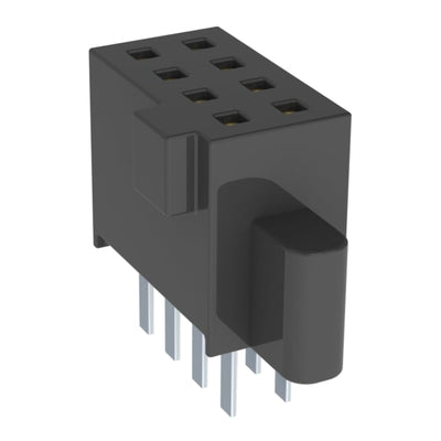 SFM-104-03-S-D-EM by Samtec Inc. - CONNECTOR RECPT 8POS 0.05 GOLD PCB