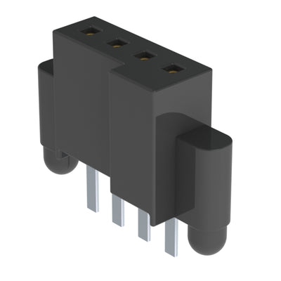 SFM-104-03-L-S-A by Samtec Inc. - CONNECTOR RECPT 4POS 0.05 GOLD PCB