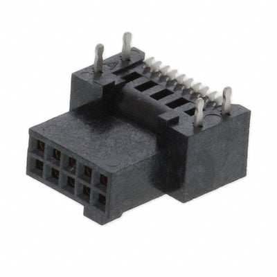 SFM-105-02-L-DH-TR by Samtec Inc. - CONNECTOR RECPT 10P 0.05 GOLD SMD R/A