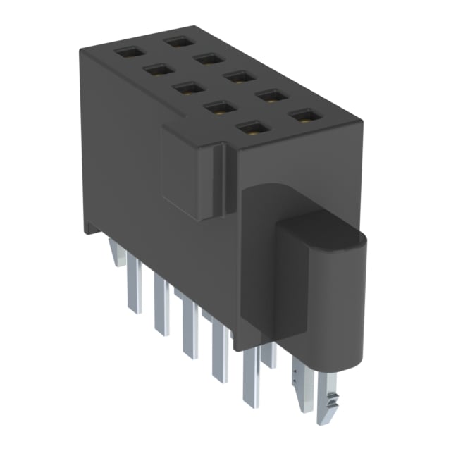 SFM-105-03-L-D-LC by Samtec Inc. - CONNECTOR RECPT 10POS 0.05 GOLD PCB