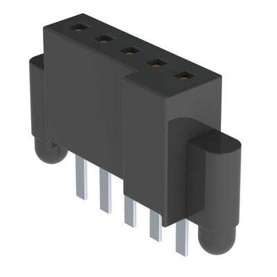 SFM-105-03-S-S-A by Samtec Inc. - CONNECTOR RECPT 5POS 0.05 GOLD PCB