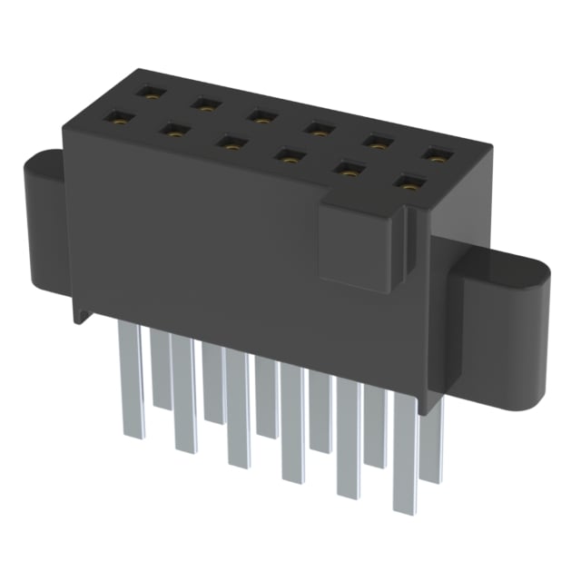 SFM-106-T1-SM-D by Samtec Inc. - CONNECTOR RECPT 12POS 0.05 GOLD PCB