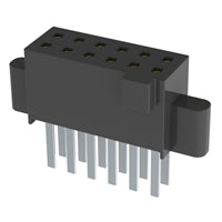 SFM-106-T1-SM-D by Samtec Inc. - CONNECTOR RECPT 12POS 0.05 GOLD PCB