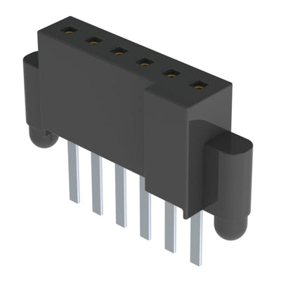 SFM-106-01-F-S-A by Samtec Inc. - CONNECTOR RECPT 6POS 0.05 GOLD PCB