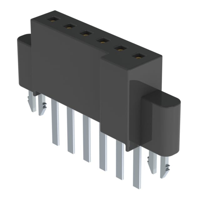 SFM-106-01-L-S-LC by Samtec Inc. - CONNECTOR RECPT 6POS 0.05 GOLD PCB