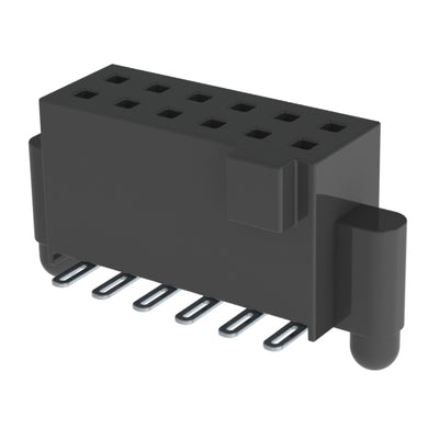 SFM-106-02-SM-D-A by Samtec Inc. - CONNECTOR RECPT 12POS 0.05 GOLD SMD