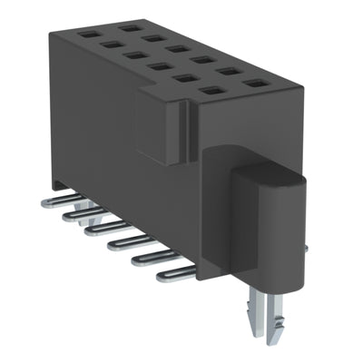 SFM-106-02-S-D-LC-TR by Samtec Inc. - CONNECTOR RECPT 12POS 0.05 GOLD SMD