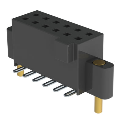 SFM-106-02-S-D-SN by Samtec Inc. - CONNECTOR RECPT 12POS 0.05 GOLD SMD