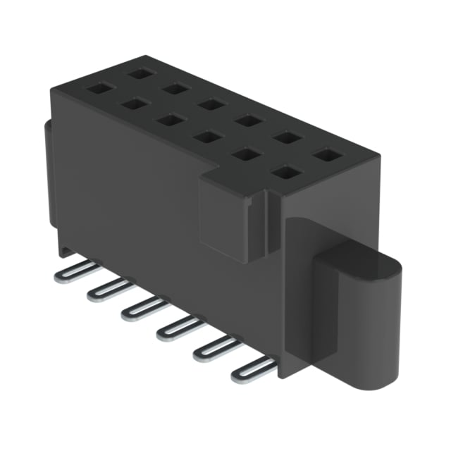 SFM-106-02-S-D-P by Samtec Inc. - CONNECTOR RECPT 12POS 0.05 GOLD SMD