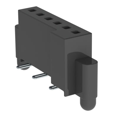 SFM-106-L2-L-S-A by Samtec Inc. - CONNECTOR RECPT 6POS 0.05 GOLD SMD