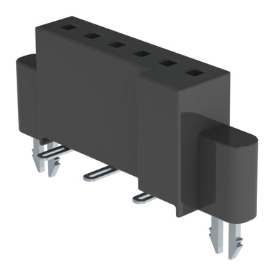 SFM-106-T2-L-S-LC by Samtec Inc. - CONNECTOR RECPT 6POS 0.05 GOLD SMD