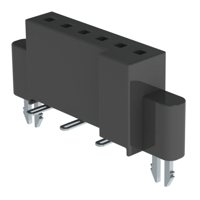 SFM-106-T2-L-S-LC by Samtec Inc. - CONNECTOR RECPT 6POS 0.05 GOLD SMD