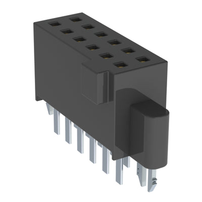 SFM-106-03-L-D-LC by Samtec Inc. - CONNECTOR RECPT 12POS 0.05 GOLD PCB