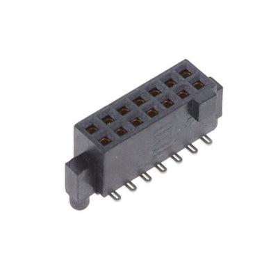 SFM-107-02-S-D-A-P-TR by Samtec Inc. - CONNECTOR RECPT 14POS 0.05 GOLD SMD