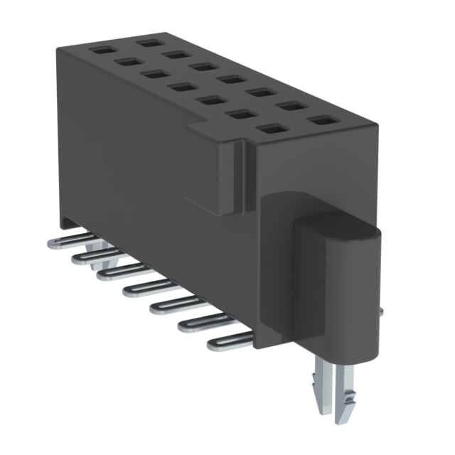 SFM-107-02-S-D-LC-P-TR by Samtec Inc. - CONNECTOR RECPT 14POS 0.05 GOLD SMD