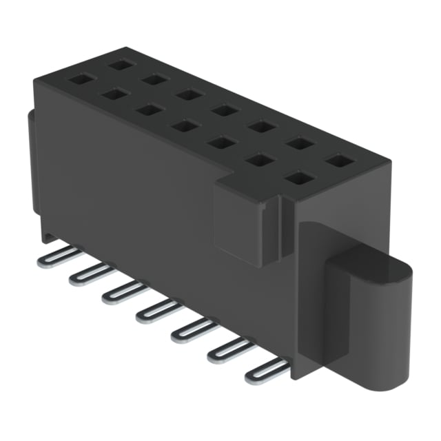 SFM-107-T2-L-D-K-TR by Samtec Inc. - CONNECTOR RECPT 14POS 0.05 GOLD SMD