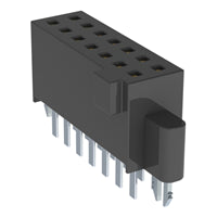 SFM-107-03-L-D-LC-K by Samtec Inc. - CONNECTOR RECPT 14POS 0.05 GOLD PCB