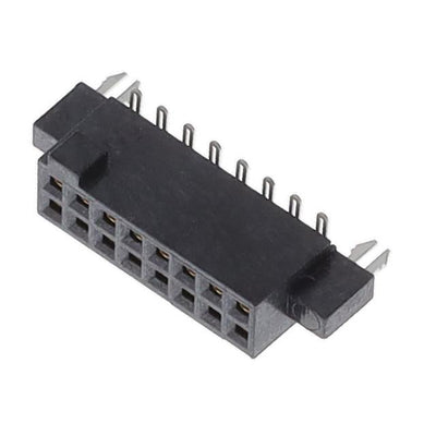 SFM-108-02-L-D-LC by Samtec Inc. - CONNECTOR RECPT 16POS 0.05 GOLD SMD