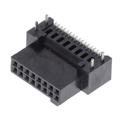 SFM-108-02-L-DH-TR by Samtec Inc. - CONNECTOR RECPT 16P 0.05 GOLD SMD R/A