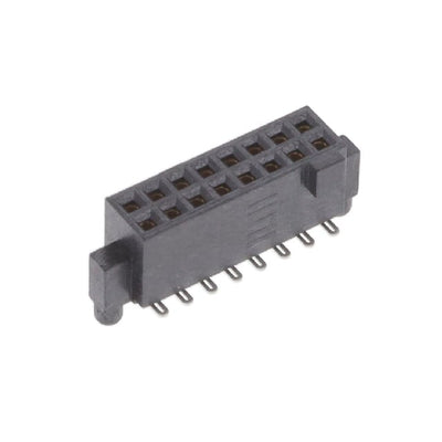SFM-108-02-S-D-A by Samtec Inc. - CONNECTOR RECPT 16POS 0.05 GOLD SMD