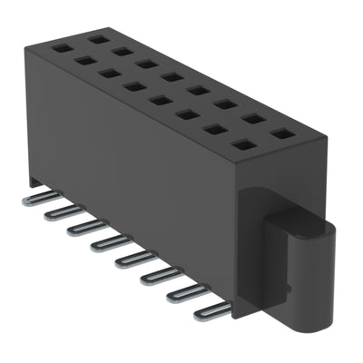 SFM-108-02-S-D-N by Samtec Inc. - CONNECTOR RECPT 16POS 0.05 GOLD SMD