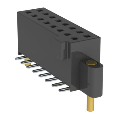 SFM-108-02-L-D-SN-P by Samtec Inc. - CONNECTOR RECPT 16POS 0.05 GOLD SMD