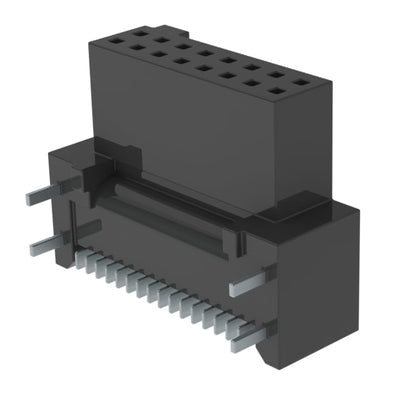 SFM-108-02-S-DH-TR by Samtec Inc. - CONNECTOR RECPT 16P 0.05 GOLD SMD R/A