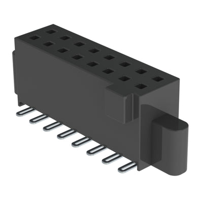 SFM-108-02-L-D-K by Samtec Inc. - CONNECTOR RECPT 16POS 0.05 GOLD SMD
