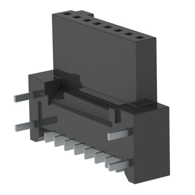 SFM-108-02-S-SH-TR by Samtec Inc. - CONNECTOR RECPT 8POS 0.05 GOLD SMD R/A