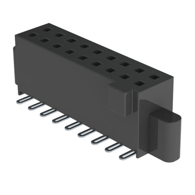 SFM-109-L2-S-D by Samtec Inc. - CONNECTOR RECPT 18POS 0.05 GOLD SMD