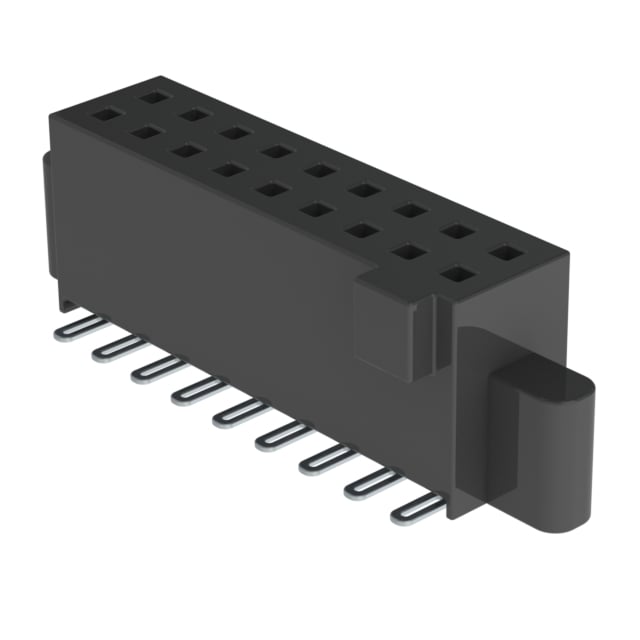 SFM-109-02-S-D-TR by Samtec Inc. - CONNECTOR RECPT 18POS 0.05 GOLD SMD
