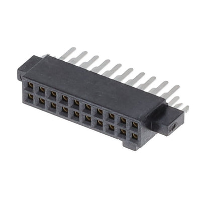 SFM-110-01-L-D-LC by Samtec Inc. - CONNECTOR RECPT 20POS 0.05 GOLD PCB