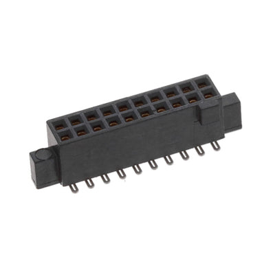 SFM-110-02-L-D-K-TR by Samtec Inc. - CONNECTOR RECPT 20POS 0.05 GOLD SMD