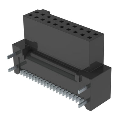 SFM-110-02-S-DH-TR by Samtec Inc. - CONNECTOR RECPT 20P 0.05 GOLD SMD R/A