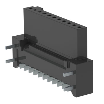 SFM-111-02-L-SH-TR by Samtec Inc. - CONNECTOR RECPT 11P 0.05 GOLD SMD R/A