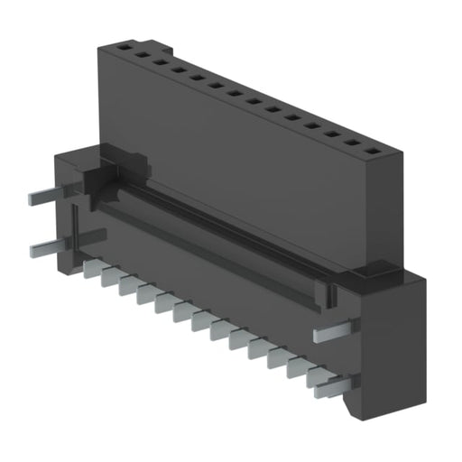 SFM-114-02-L-SH-TR by Samtec Inc. - CONNECTOR RECPT 14P 0.05 GOLD SMD R/A