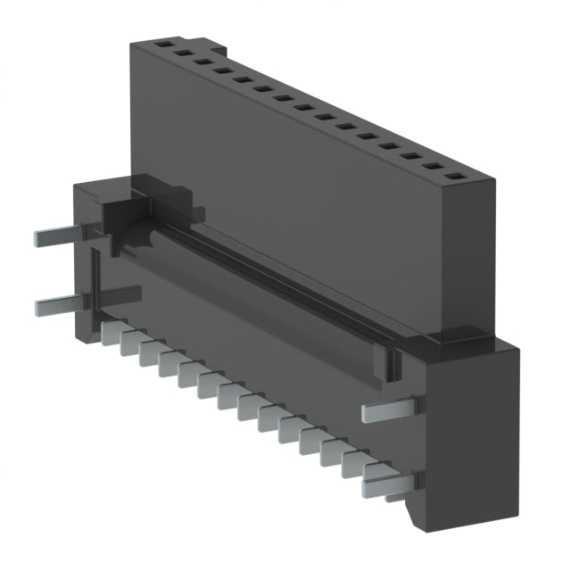 SFM-115-02-L-SH-TR by Samtec Inc. - CONNECTOR RECPT 15P 0.05 GOLD SMD R/A